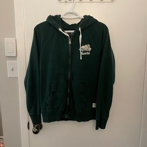 Roots zip up hoodie